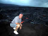 Chris Mack in Lava Flow Hawaii 2002